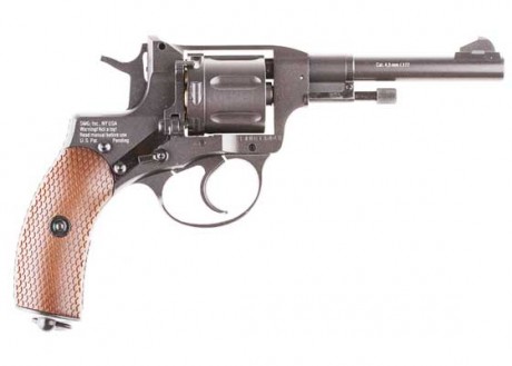 Estimados foreros:

Compro revólver  Nagant 1895 de CO2 , de la conocida y prestigiosa marca  Gletcher 00