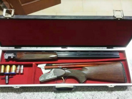 Buenas a todos. Vendo por exceso de armas esta fabarm gamma lux sporting 71 de cañon  con polichokes. 12