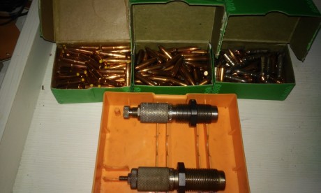 Hola a todos.

Tengo a la venta el siguiente material para un 7 Rem. mag.

-Dies RCBS, sin shell holder.
-169 00