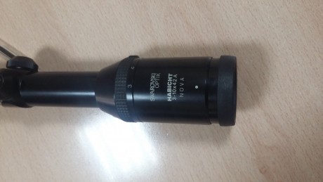 Hola a todos. Vendo mi Swarovski Habicht 3-10x42 AV. Esta en muy buen estado con caja e instrucciones 00