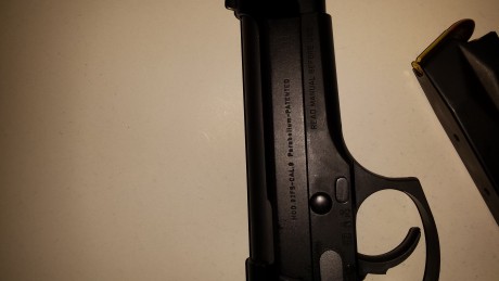 Vendo, o cambio beretta 92 fs, perfecto estado, la vendo por no tener tiempo para darla uso, alza micrométrica 12