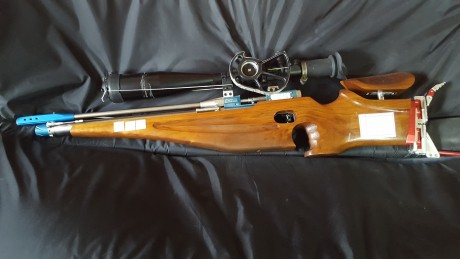 Vendo carabina Air Arms EV2 mkII, culata Paul Wilson, 

Precio: 1000€ 01