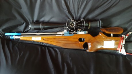 Vendo carabina Air Arms EV2 mkII, culata Paul Wilson, 

Precio: 1000€ 00