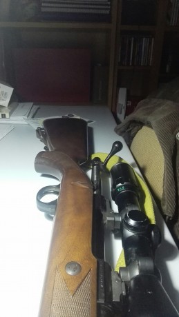 buenas tardes, el rifle es un sabatti calibre 300 wmg, tiene monturas leupold QR desmontables y visor 51