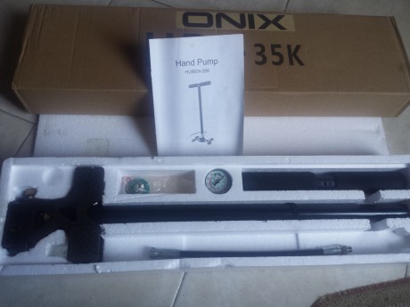 Vendo bomba para pcp carga hasta 300 bares por lo que cargar a 200 se hace más cómodo va con juego de 10