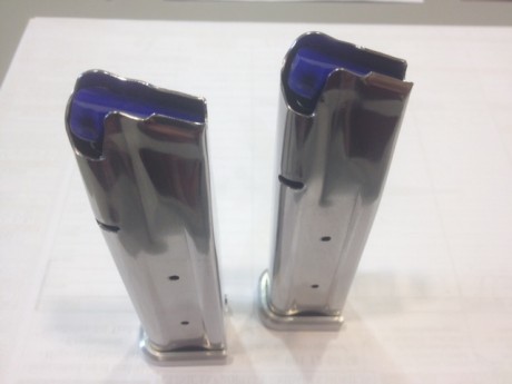 VENDO 2 cargadores de la marca SV INFINITY, de 140 mm para calibres 38 Super y 9mm.
Capacidad: 23 cartuchos.
Su 01