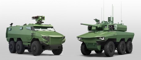 El VBCI-2 en lo que va a ser la versión de combate de infanteria , con la torre T40 de Nexter Systems, 20