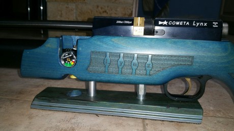 Se Vende cometa Lynx Azul, calibre 4,5
esta totalmente revisada
con seta y silenciador
350€ portes a parte
Nuevo 02
