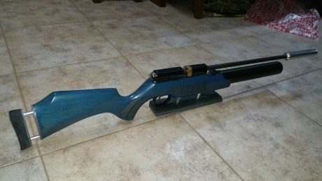 Se Vende cometa Lynx Azul, calibre 4,5
esta totalmente revisada
con seta y silenciador
350€ portes a parte
Nuevo 01