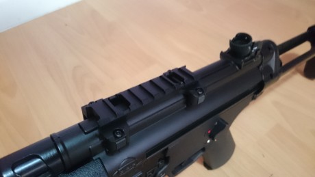 Buenas 

Vendo GSG 5 (MP5) calibre 22
Producto de German Sport Guns (GSG), replica muy conseguida del 21