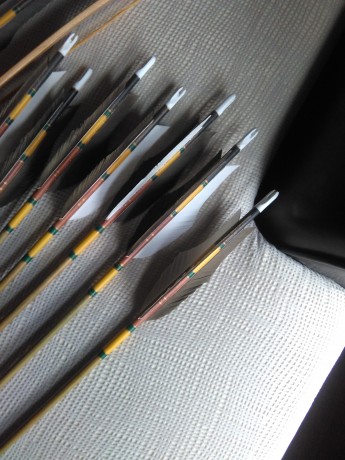 se vende arco turco de 50 libras con 12 flechas de madera y con pluma egolas, mas guante de tiro, se vende 00