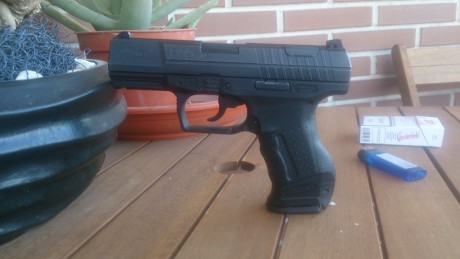 Vendo walter p99 9mm parabellum. En muy buen estado, se ha usado para el servicio, tanto yo como el anterior 11