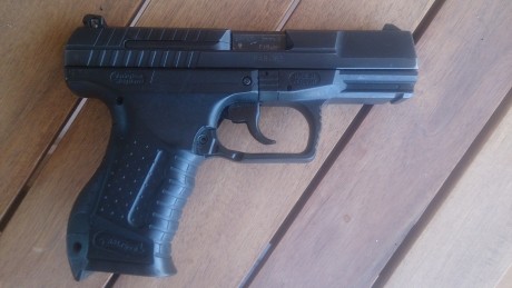 Vendo walter p99 9mm parabellum. En muy buen estado, se ha usado para el servicio, tanto yo como el anterior 10