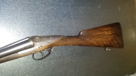 Hola 

Vendo escopeta AZ (Ascensio Zabala), calibre 12/70. Cañones de acero demiblok cromados, a espejo, 152