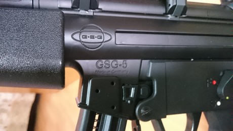 Buenas 

Vendo GSG 5 (MP5) calibre 22
Producto de German Sport Guns (GSG), replica muy conseguida del 130