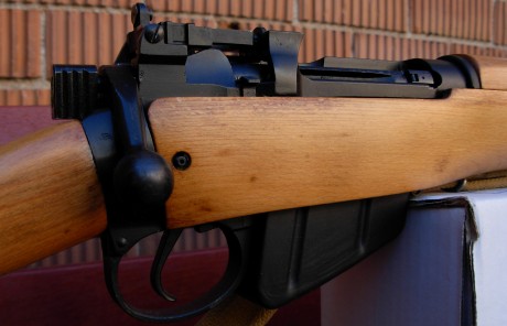 Vendo Enfield 4mk2, en perfecto estado.
Año 54 fabricado en Inglaterra,todos los números coinciden,incluso 00