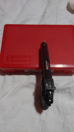 Vento esta magnífica pistola llama del calibre 22  en perfecto estado sin apenas uso, con miras micrométricas 01