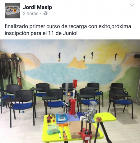 Hola compañeros:
Por medio de este hilo vamos a intentar estar informados de los cursos de recarga que 100