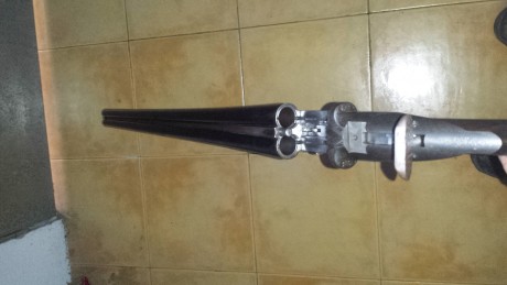Hola 

Vendo escopeta AZ (Ascensio Zabala), calibre 12/70. Cañones de acero demiblok cromados, a espejo, 160