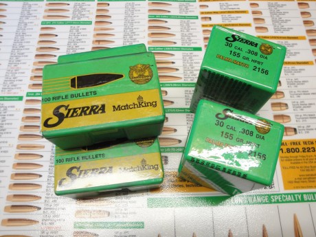 En venta 500 puntas Sierra Palma 155g. 308w.

300 de las puntas estan molicoteadas, las 200 restantes 00
