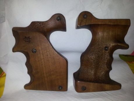 Pongo a la venta una cacha anatomica marca MORINI en talla "M" para revolver S&W K-14.
Esta 22