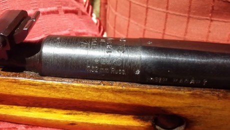 El Mosin-Nagant ..
es un rifle militar accionado por cerrojo, con cargador de cinco proyectiles, que 92