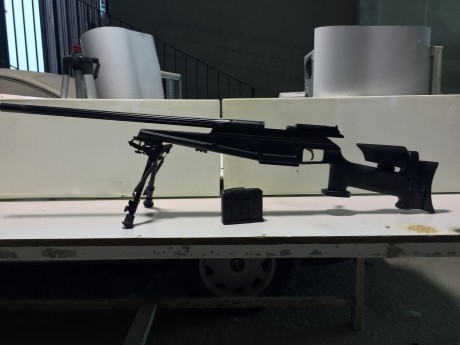 Vendo Blaser tactico lrs2 en calibre 300wm. 
El cañón es jagmacht de 26" acanalado con 22mm de diámetro. 02