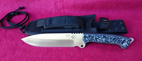 Cuchillo ESPAÑOL de J&V CDA Pedido por encargo con hoja dos centímetros mas larga lo hacen mucho mas 10