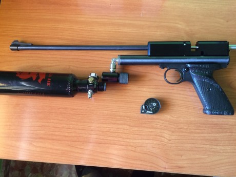 Hola a todos:
Vendo crosman 2240 de calibre 5,5.
Modificaciones realizadas:
-Kit multitiro de 5.5 con 00