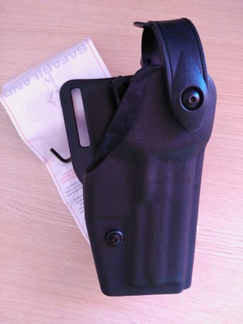Se vende funda seguridad Safariland 6280 para hk usp Compact, para diestro. Completamente nueva a estrenar.
Precio 01