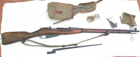 vendo Mosin nagant en muy buen estado, todos sus números coinciden, incluso el de la bayoneta, se vende 02