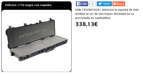 Hola!

Quería comprar un maletín (o 2) para mis carabinas. 

Había mirado en decathlon los de la marca 80