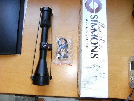Vendo visor Simons 2.8-10 x44 master series por no usar.Tubo de pulgada
Esta como nuevo,solo puesto en 30