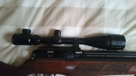 Buenas!

Vendo chinoscopio 6-24x50 para PCP, montado en una coyote y usado muy poco. Tiene esas típicas 01