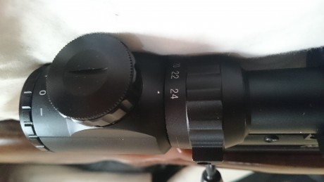 Buenas!

Vendo chinoscopio 6-24x50 para PCP, montado en una coyote y usado muy poco. Tiene esas típicas 00