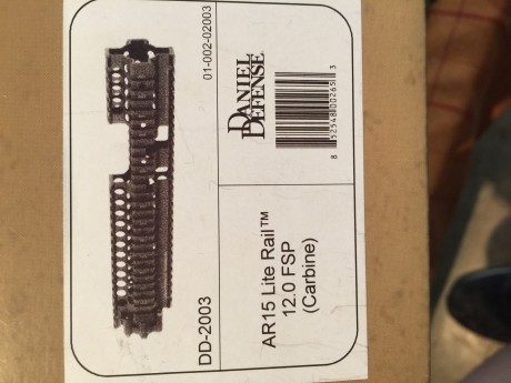 Hola
Vendo guardamanos para Ar15 , marca Daniel Defense tamaño 12", importado de USA , aquí no hay 01