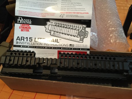 Hola
Vendo guardamanos para Ar15 , marca Daniel Defense tamaño 12", importado de USA , aquí no hay 00