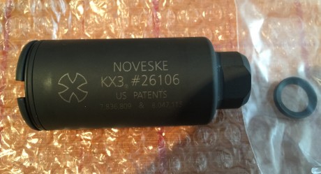 Vendo bocacha para Ar15
Marca NOVESKE KX3
Importada de USA , no hay en armerías españolas.
Poco uso.
Precio 01