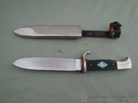 Hola,  podría alguien identificar este machete?
Creo que es de la Guerra Civil. 
Gracias 20