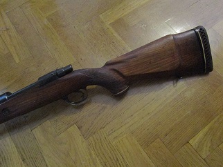 Vendido. rifle Santa Bárbara modelo Gredos en calibre 30.06, buen estado y tira muy bien. Su precio 450 00
