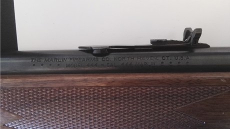 Buenas

Vendo Marlin .444 por no usar, tiene muy pocos tiros.
El precio son 750€ mas portes si las hay, 01