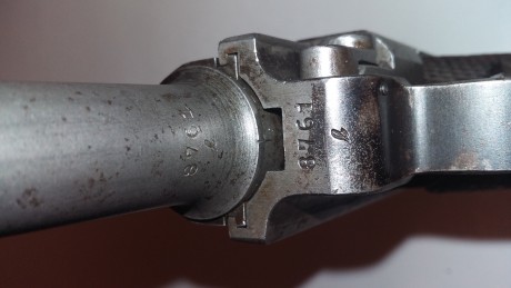 Iniciaremos con una artilleria Erfurt 1914, para continuar con una Mauser Original 4 pulgadas fabricada 01