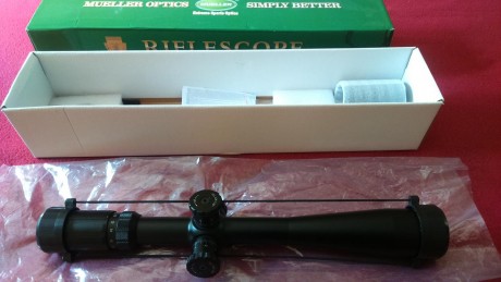 Vendo Mueller 8-32X44, estado impecable (yo diría tranquilamente que al 95%), comprado hace un año y estuvo 00