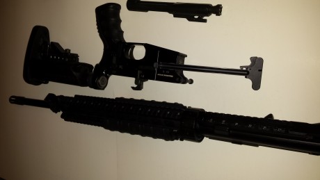 Hola, vendo magnifico Oberland OA 15 con muchos extras:
-Culata Vltor con cantonera de goma SGO
-pistolet 82