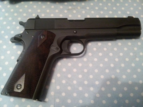 Cambio Colt 1991 A1 en estado de uso inscrita en libro de coleccionista por arma en uso inscrita en libro 00