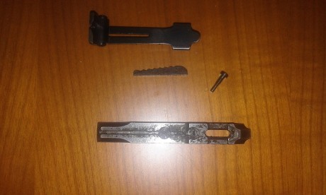 Vendo alza original para el rifle Remington 742, precio 25 euros mas portes y juego de chokes de *, ** 02