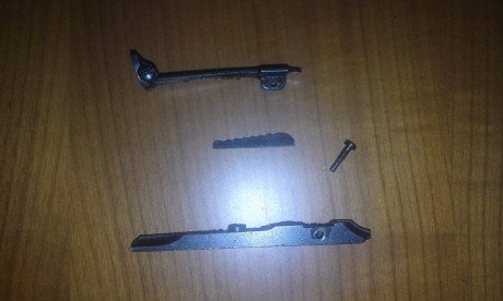 Vendo alza original para el rifle Remington 742, precio 25 euros mas portes y juego de chokes de *, ** 01