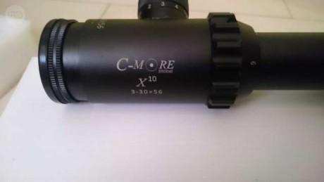 Hola ,pues eso vendo este visor de la marca c-more es un 3-30x56 en excelentes condiciones como nuevo,con 02