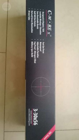 Hola ,pues eso vendo este visor de la marca c-more es un 3-30x56 en excelentes condiciones como nuevo,con 21