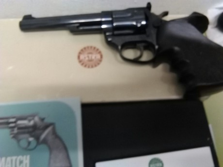 Hola vendo revolver astra macth cal 38 en perfecto estado, simple accion ,especial para tiro de presicion,cacha 00